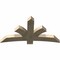 Ekena Millwork Davenport Rough Sawn Timber Gable Bracket, Douglas Fir, 60"W x 32"H x 4"D x 6"F, 13/12 Pitch GBW060X32X0406DAV00RDF - alternate 3